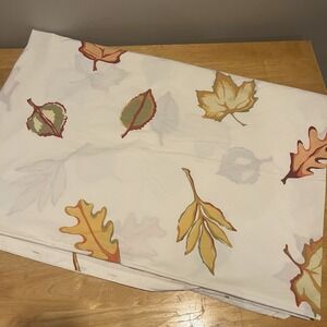 Pottery Barn Autumn Fall Leaves TWIN /TWIN XL Duvet Cover‎ Only